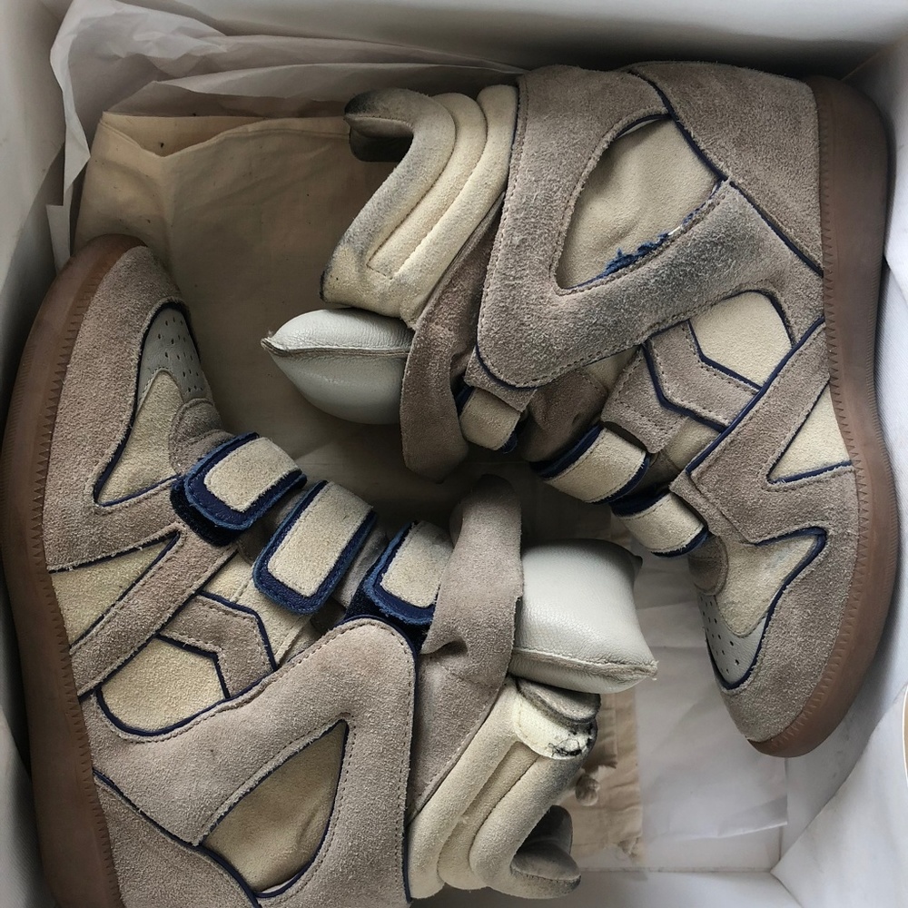 Isabel Marant Tony's Sneaker Marine Size 37 - Picture 2 of 8